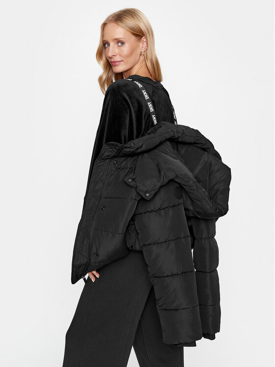 Reactive Logo Puffer - Donna Karan